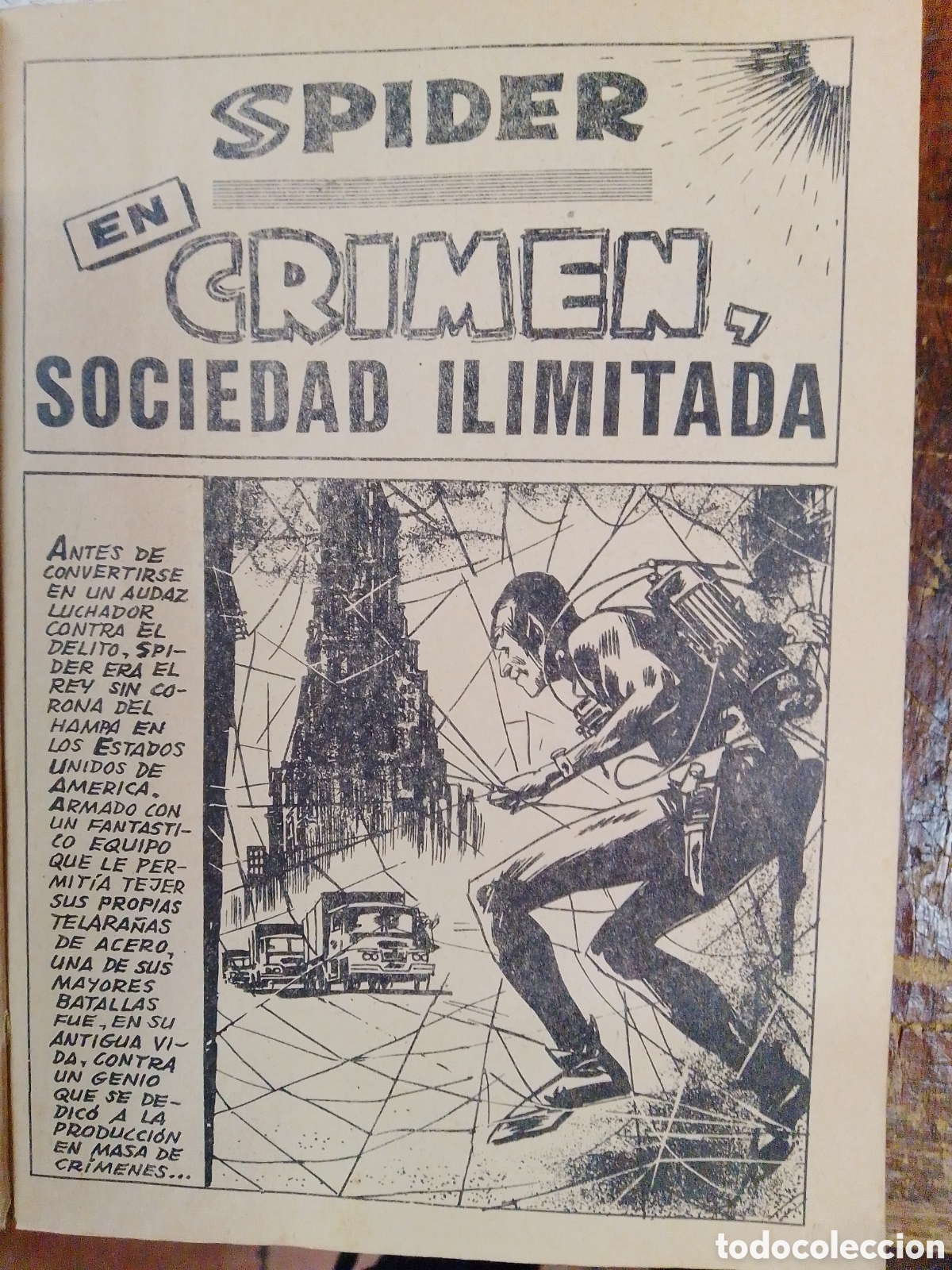 Tebeos: SPIDER EL HOMBRE ARA&Ntilde;A. EDICIONES VERTICE. 1973 - Foto 2