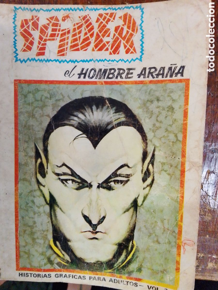BDs: SPIDER EL HOMBRE ARA&Ntilde;A. EDICIONES VERTICE. 1973