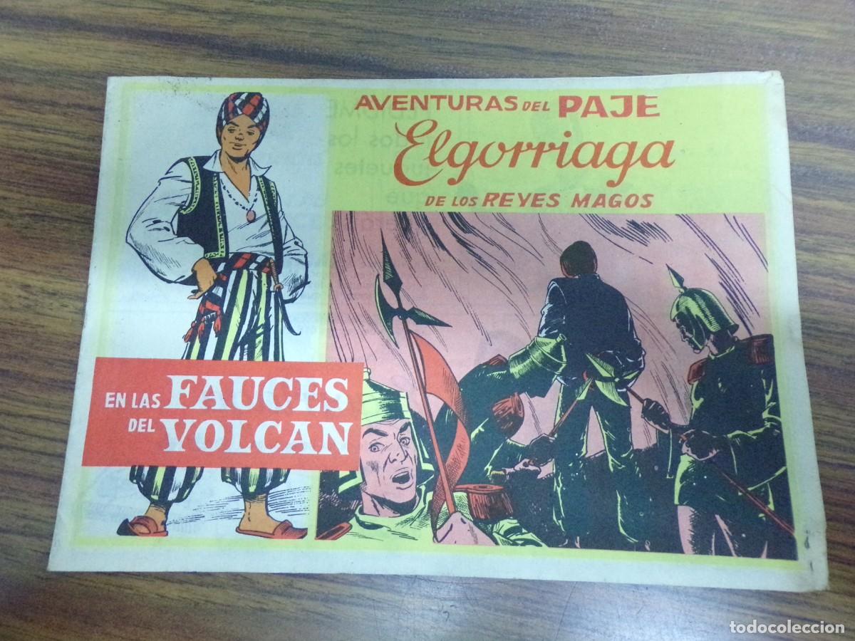 BDs: tebeo c&oacute;mic aventura del paje elgorriaga de los reyes magos. en las fauces del volc&aacute;n. chocolate