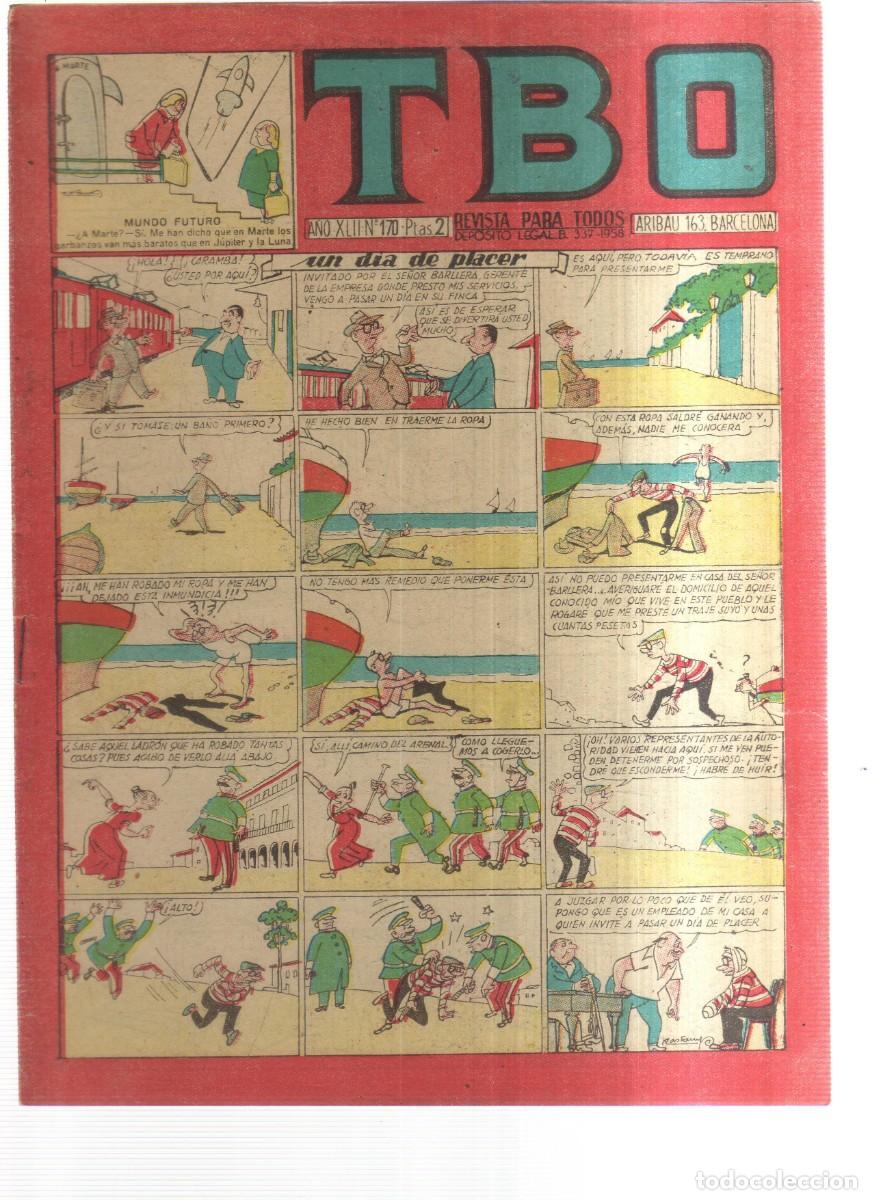 BDs: TBO A&Ntilde;O XLII N,170 REVISTA PARA TODOS