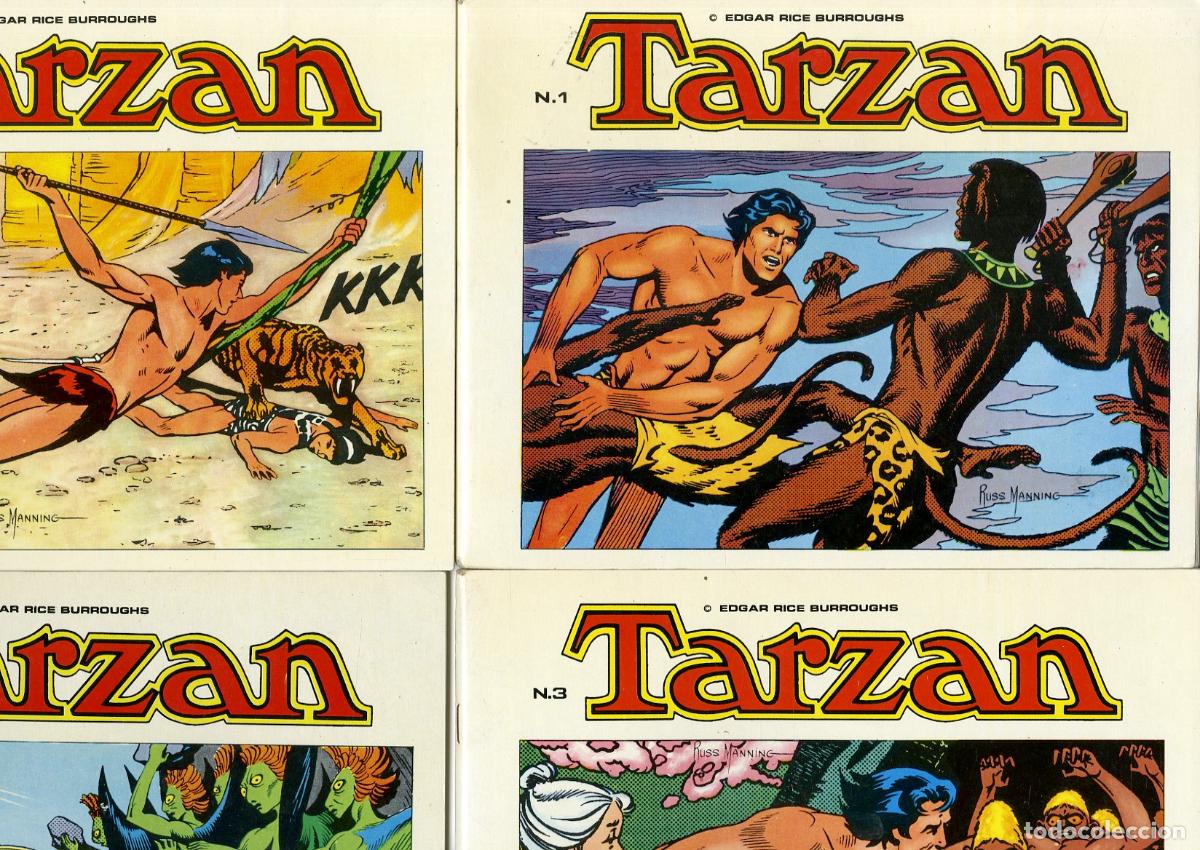Livros de Banda Desenhada: Tarzan / Completa / Ediciones B.O. / 1967-1972