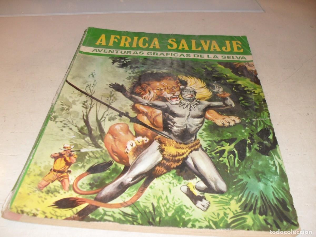 Tebeos: AFRICA SALVAJE N&ordm; 1,EL 1&ordm;,LOS ESPIRITUS ERRANTES,PRODUCCIONES EDITORIALES,A&Ntilde;O 1974