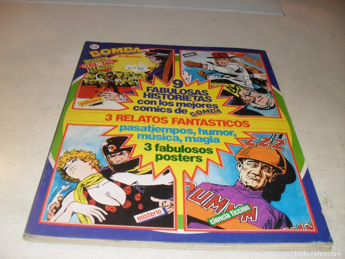 Tebeos: BOMBA N&ordm; 2,ESPECIAL 144 PAGINAS,CON 9 FABULOSAS HISTORIETAS,1979