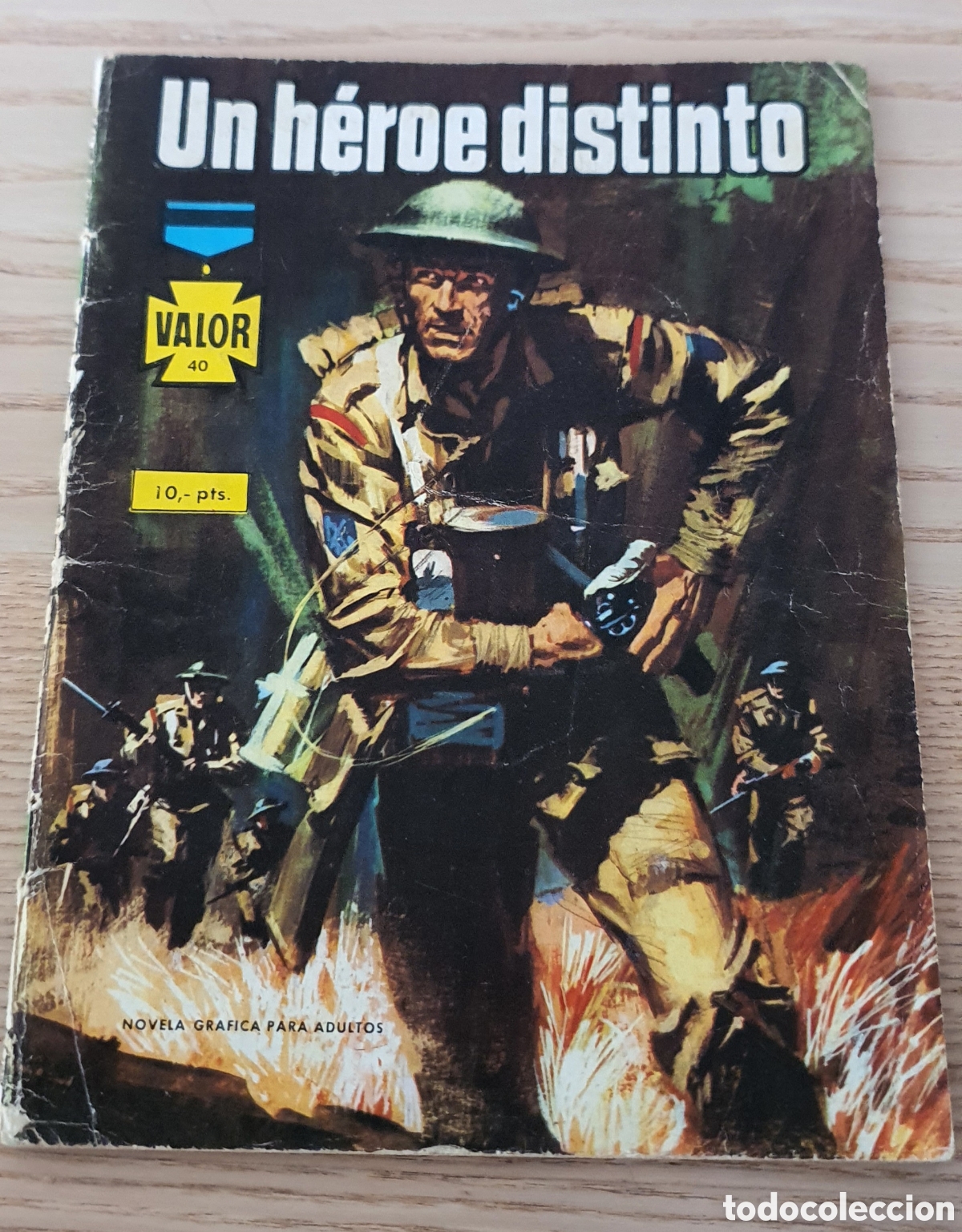 Tebeos: Un h&eacute;roe distinto Valor 40