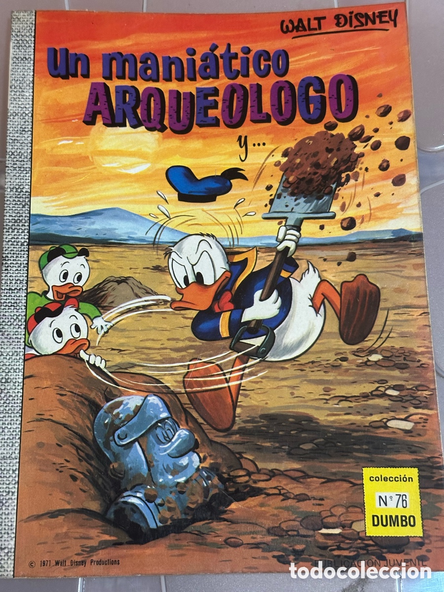 Tebeos: UN MANI&Aacute;TICO ARQUEOLOGO N 76 - Foto 1