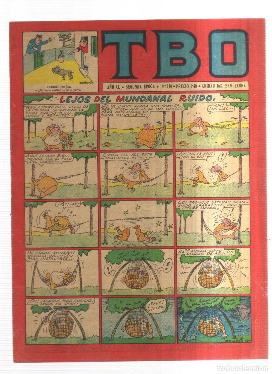 Tebeos: TBO A&Ntilde;O XL SEGUNDA EPOCA N,116 - Foto 1