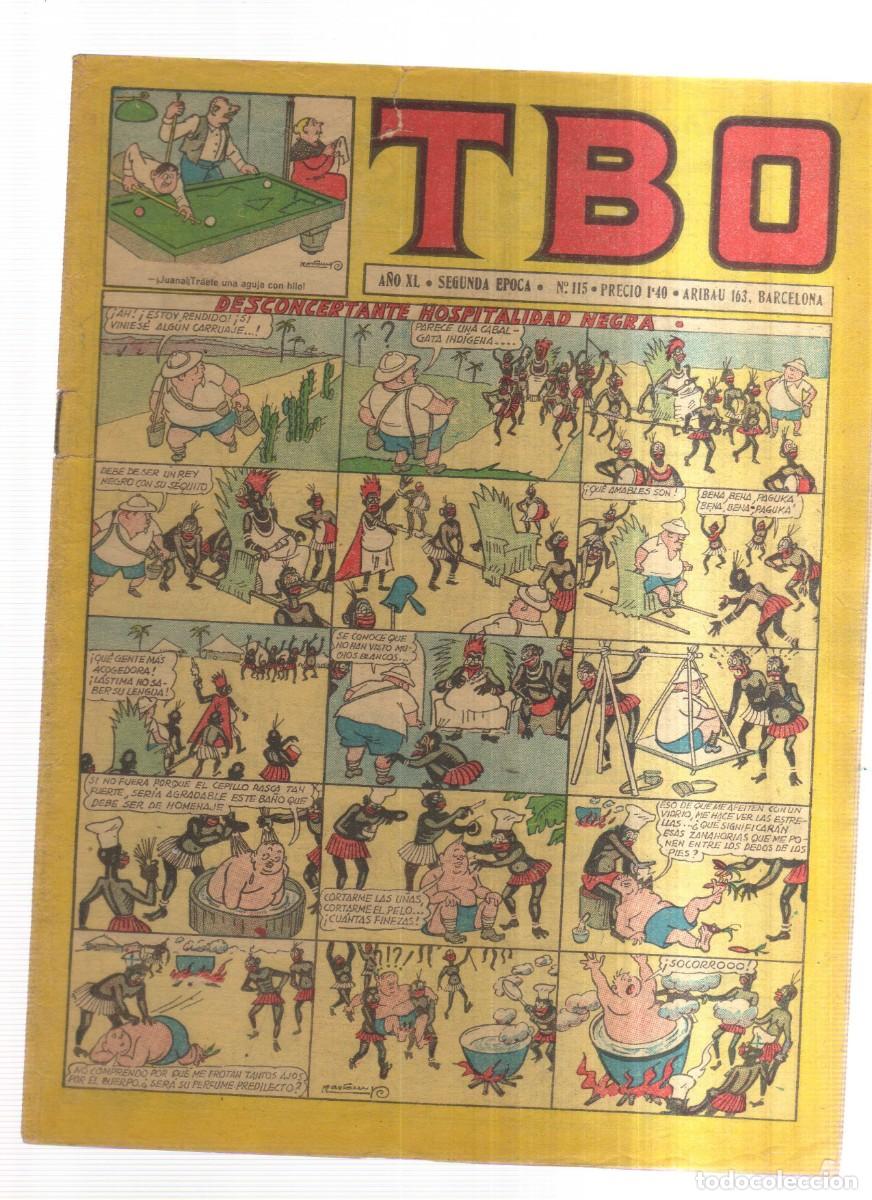 Tebeos: TBO A&Ntilde;O XL SEGUNDA EPOCA N,115 - Foto 1