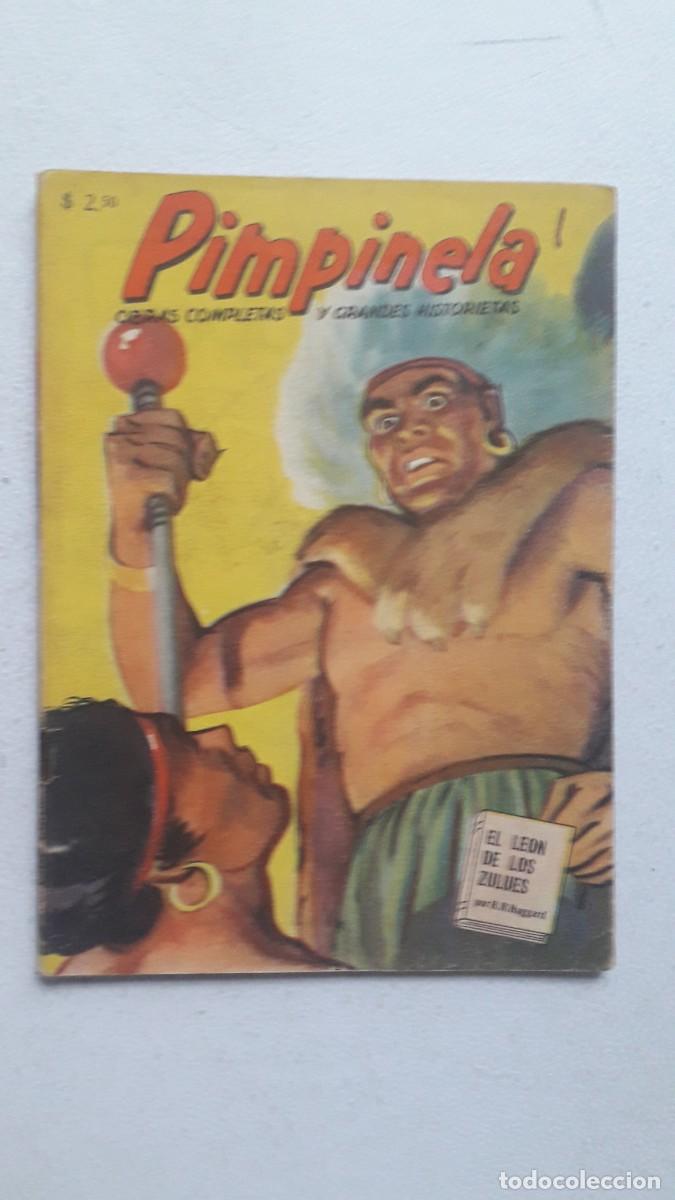 Tebeos: PIMPINELA N&deg; 86 (1957) - EL LE&Oacute;N DE LOS ZUL&Uacute;ES! - EDIT. CODEX - ARGENTINA - Foto 1