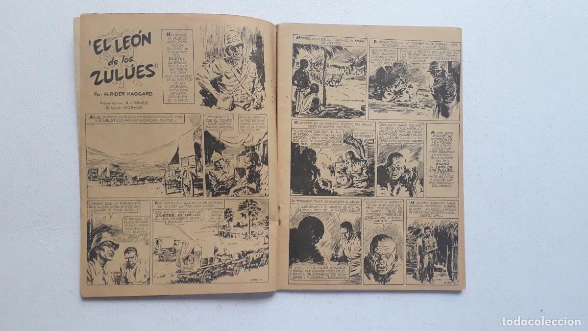 Tebeos: PIMPINELA N&deg; 86 (1957) - EL LE&Oacute;N DE LOS ZUL&Uacute;ES! - EDIT. CODEX - ARGENTINA - Foto 3