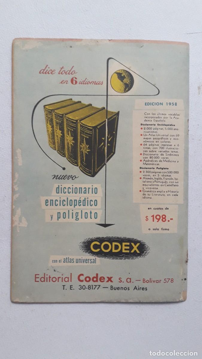 Tebeos: PIMPINELA N&deg; 117 (1959) - EL MONSTRUO! - EDIT. CODEX - ARGENTINA - Foto 6