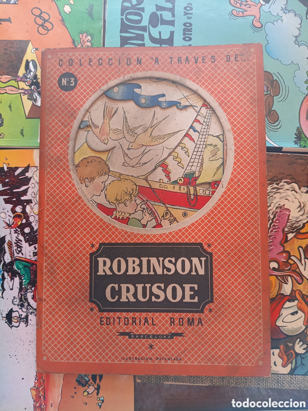 Tebeos: Colecci&oacute;n A trav&eacute;s de 3 Robinson Crusoe cj83 - Foto 1