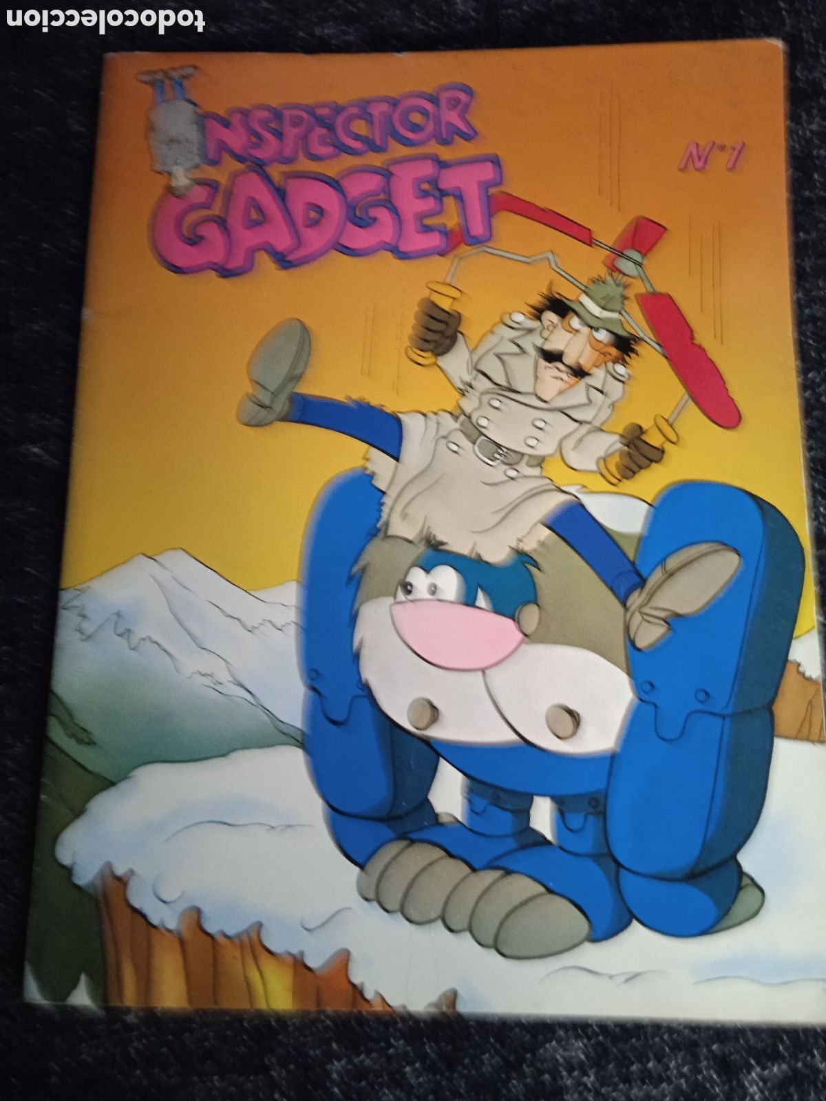 Tebeos: INSPECTOR GADGET N&ordm; 1 - DEPORTES DE INVIERNO - Foto 1