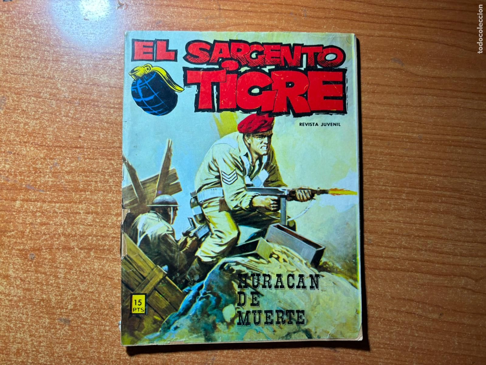 Tebeos: EL SARGENTO TIGRE N&ordm; 64 EDITORIAL VILMAR - Foto 1