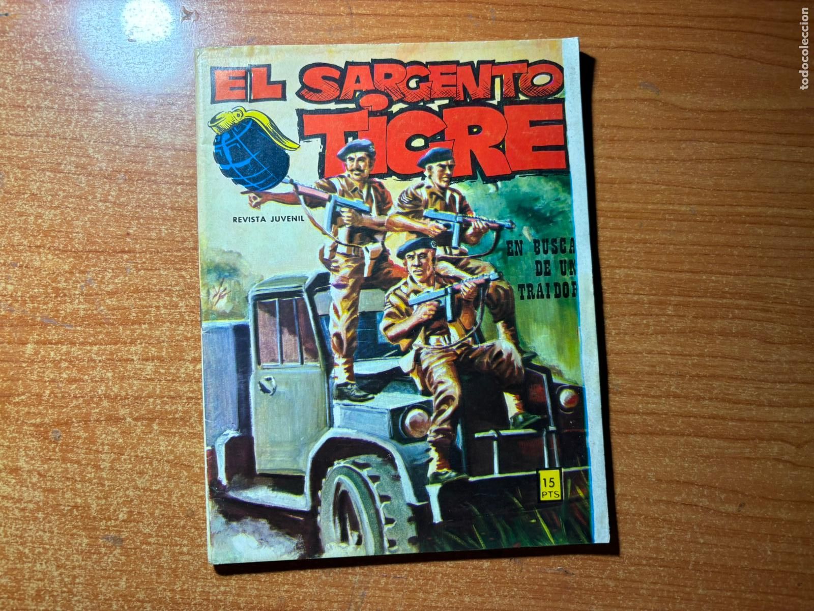 Tebeos: EL SARGENTO TIGRE N&ordm; 59 EDITORIAL VILMAR - Foto 1