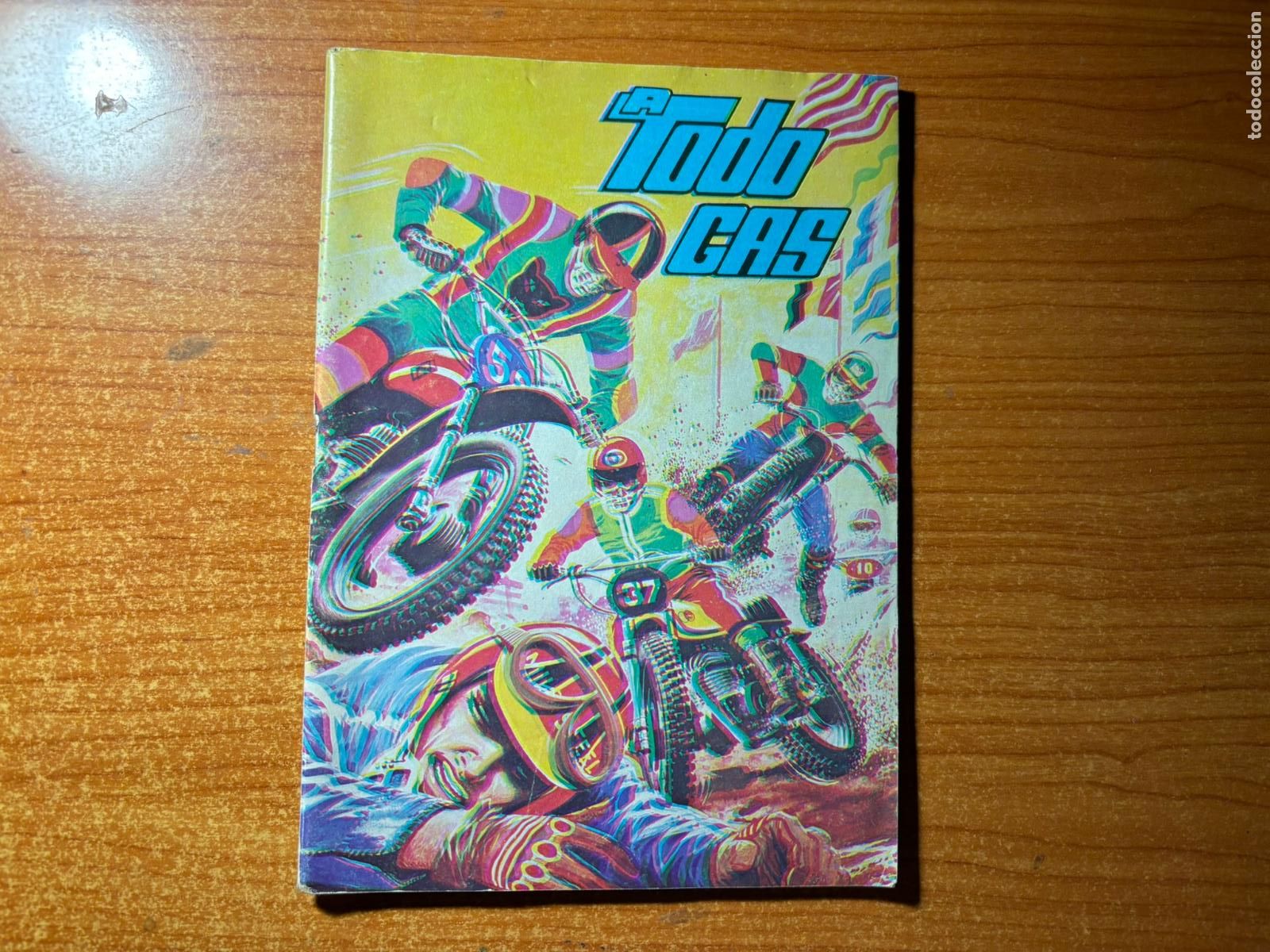 Tebeos: A TODO GAS N&ordm; 8 EDITORIAL MAISAL 1977 - Foto 1