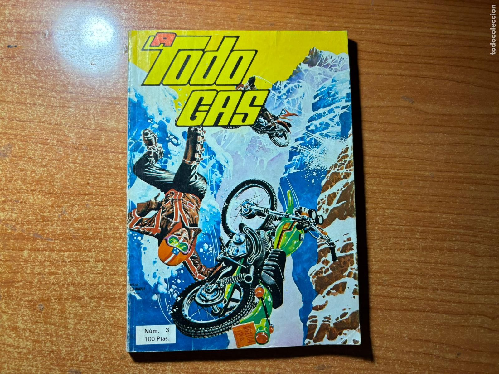 Tebeos: A TODO GAS N&ordm; 3 EDITORIAL MAISAL 1977 - Foto 1