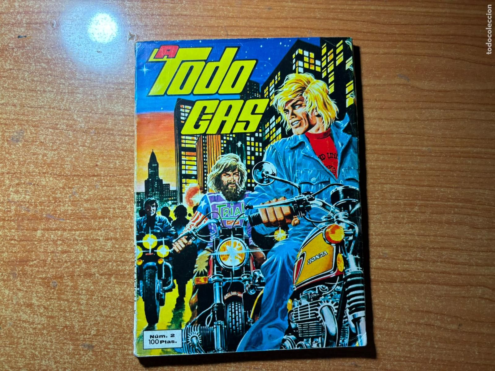 Tebeos: A TODO GAS N&ordm; 2 EDITORIAL MAISAL 1977 - Foto 1