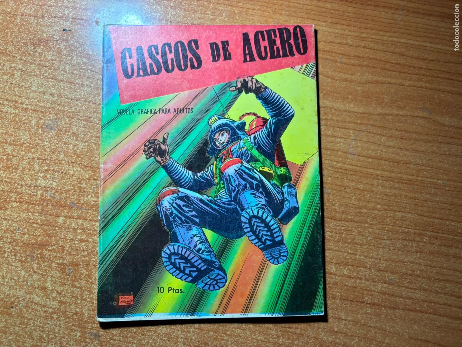 Tebeos: CASCOS DE ACERO N&ordm; 5 EDITORIAL BOIXHER 1969 - Foto 1