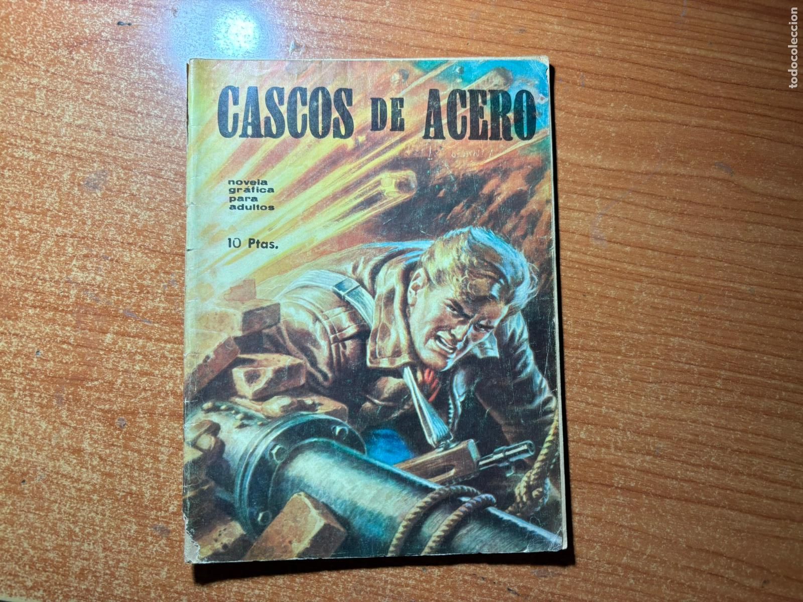 Tebeos: CASCOS DE ACERO N&ordm; 8 EDITORIAL BOIXHER 1969 - Foto 1