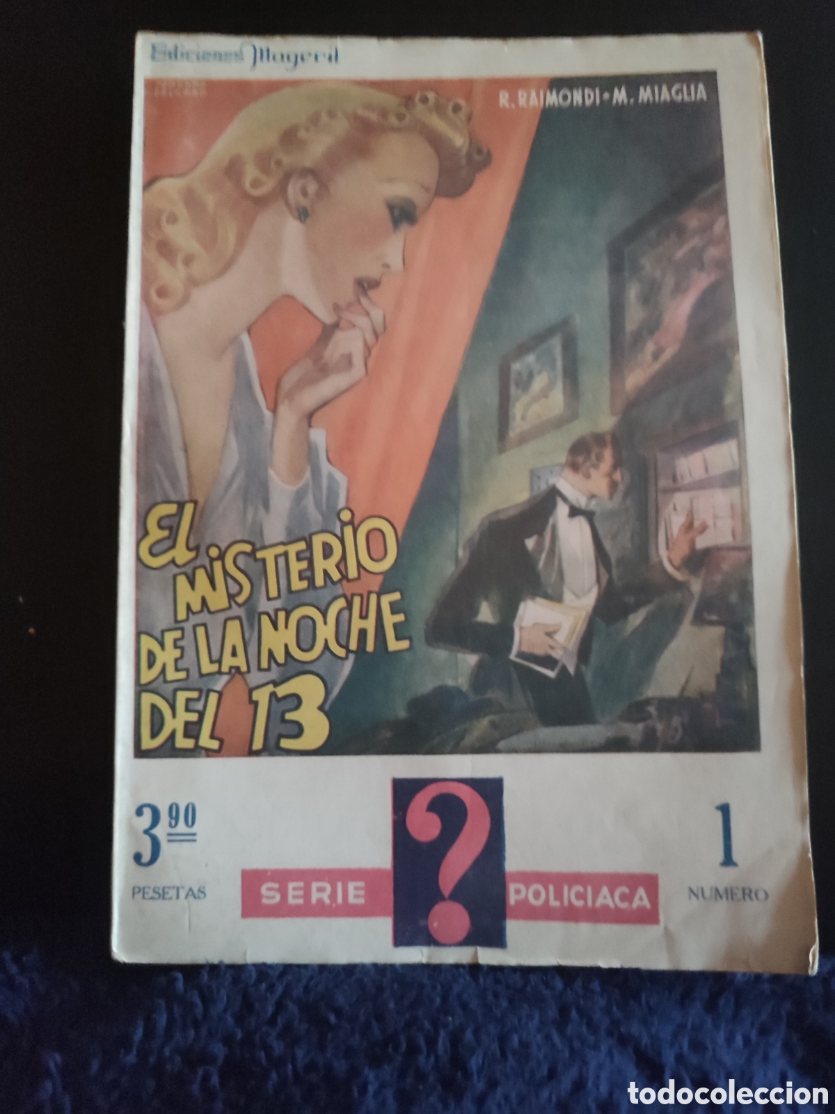 Tebeos: Serie policiaca lote 5 n&uacute;m Magerit - Foto 1