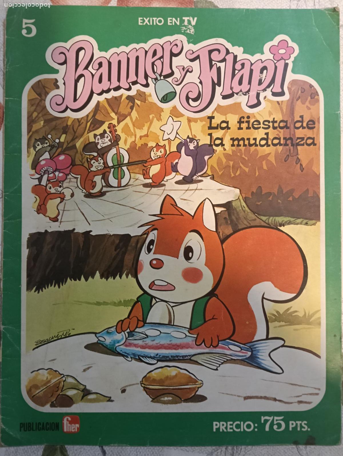 Tebeos: BANNER Y FLAPI N&ordm; 5 - LA FIESTA DE LA MUDANZA FHER - Foto 1