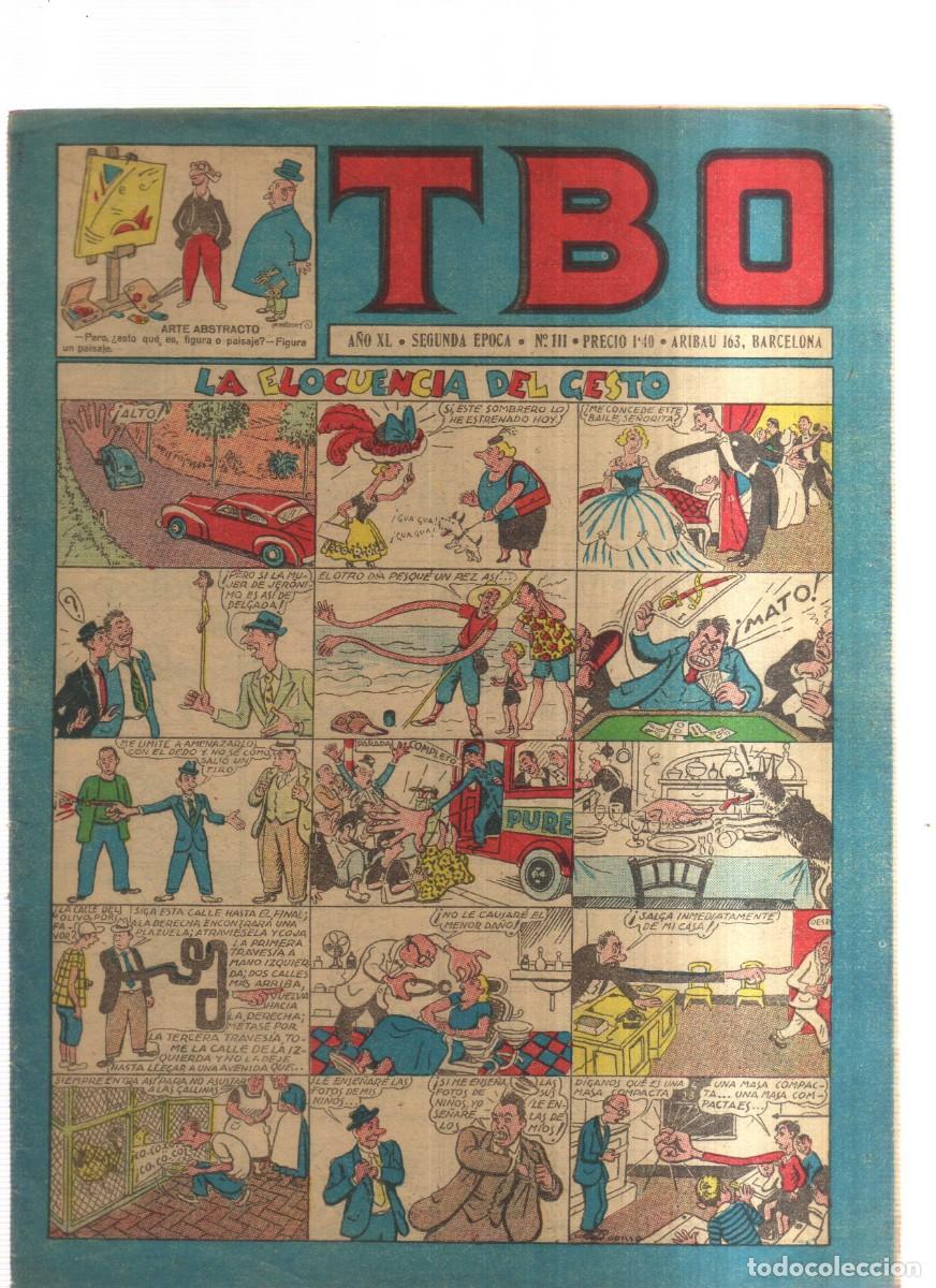 Tebeos: TBO A&Ntilde;O XL SEGUNDA EPOCA N,111 - Foto 1