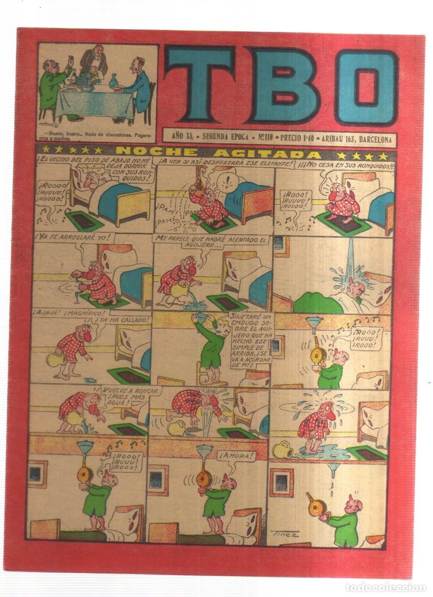 Tebeos: TBO A&Ntilde;O XL SEGUNDA EPOCA N,110 - Foto 1