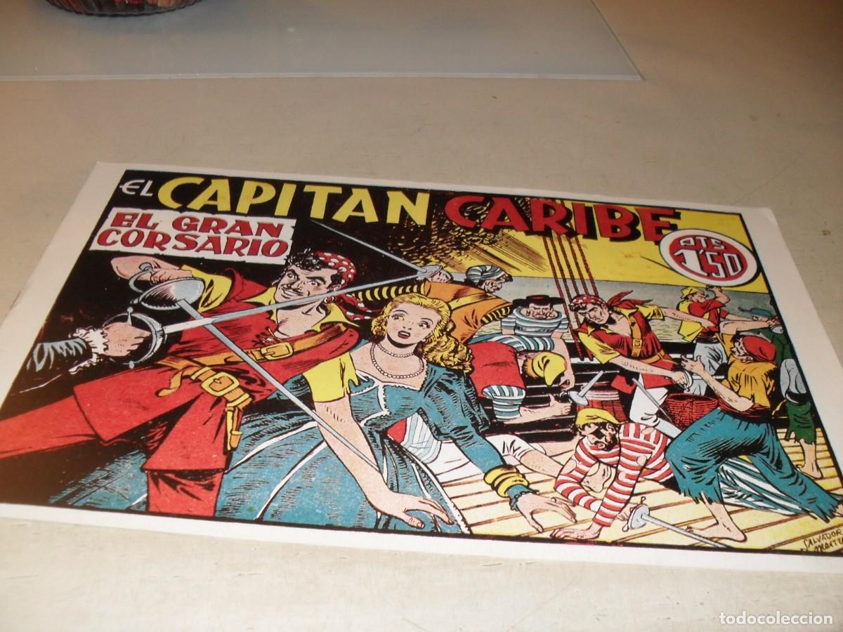 Comics: (FACSIMIL)EL CAPITAN CARIBE N&ordm; 1,DE 2,EL GRAN CORSARIO.EDICIONES HERCULES,1948