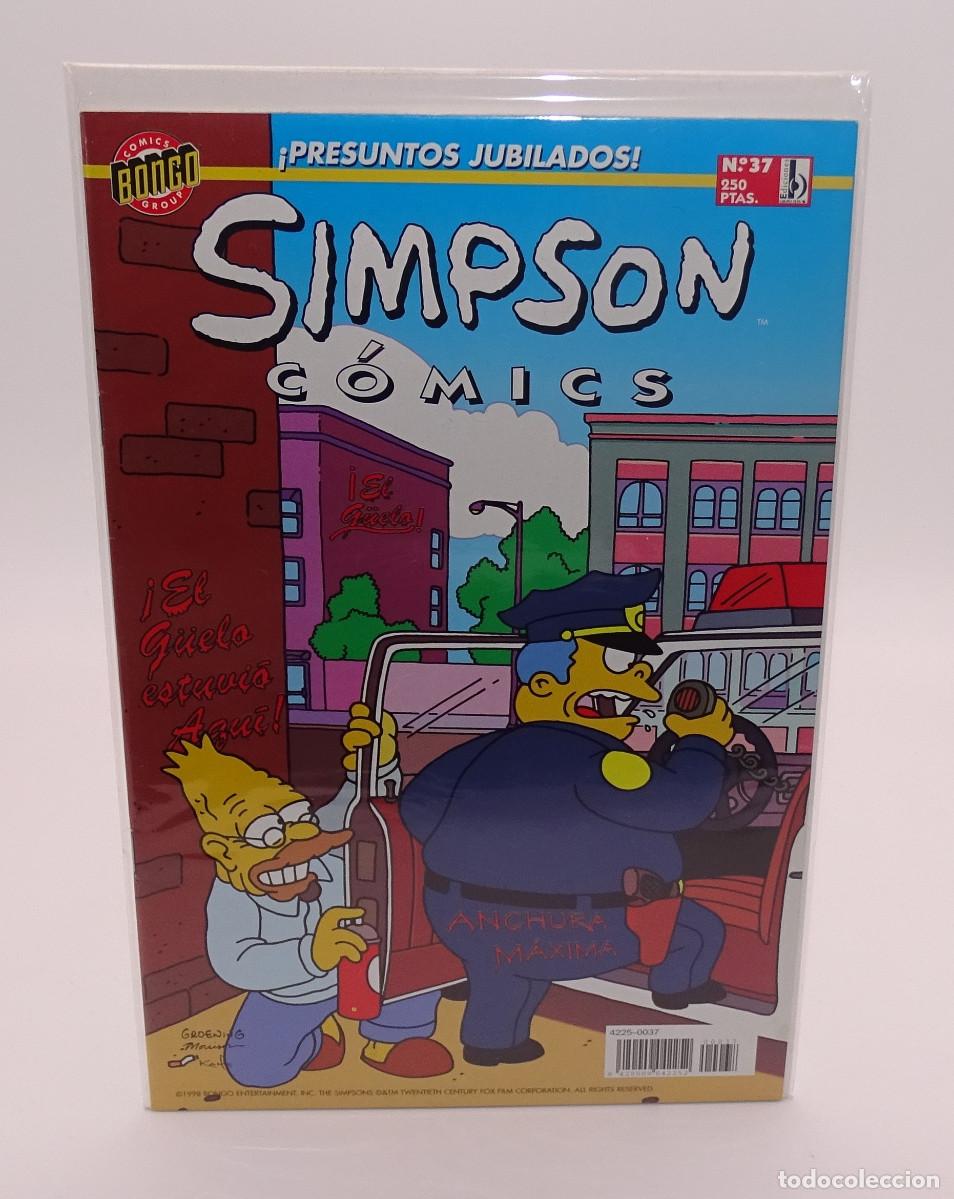 Tebeos: Comic - Bongo - Simpson Comics N&ordm; 37 - Foto 1