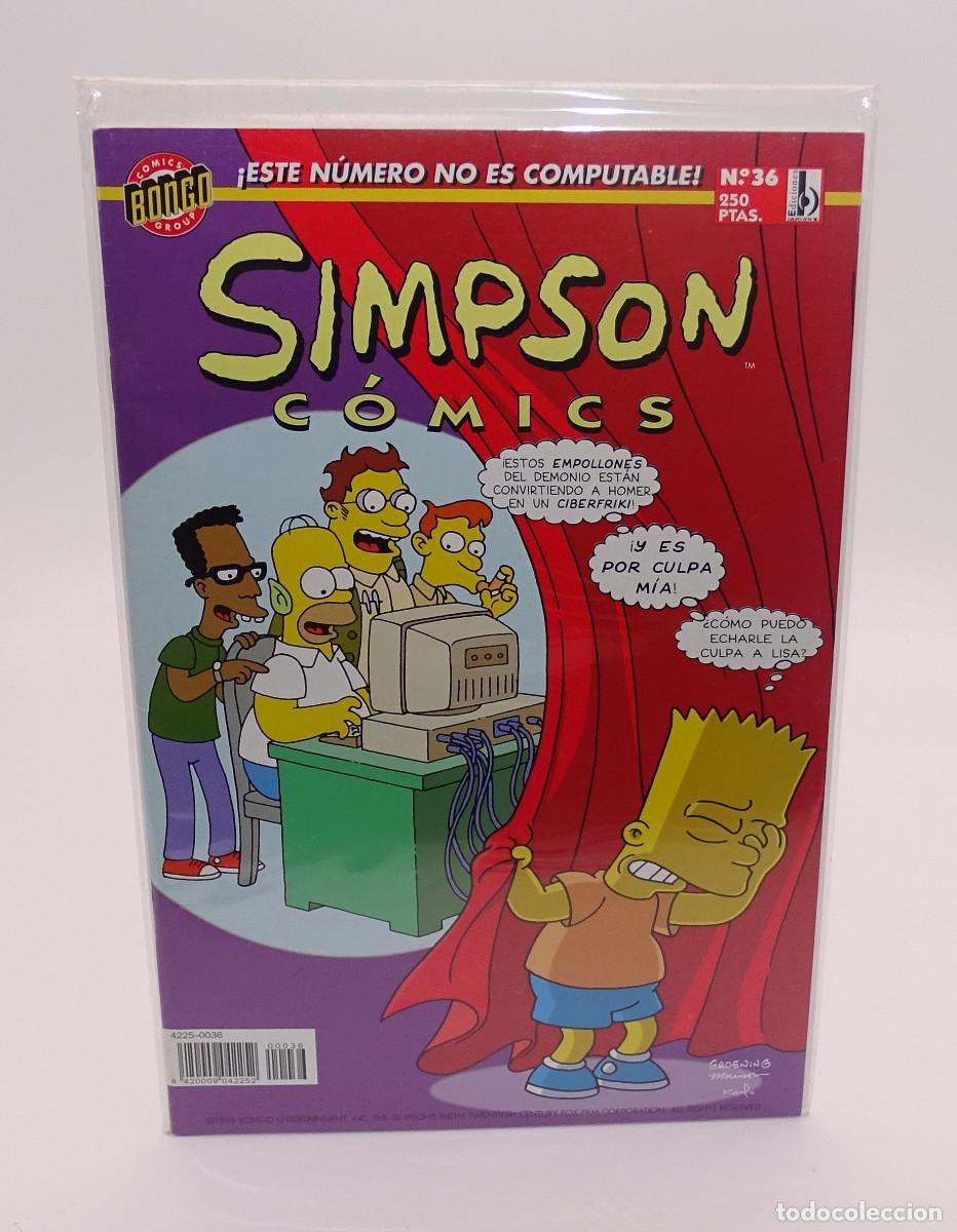 Tebeos: Comic - Bongo - Simpson Comics N&ordm; 36 - Foto 1