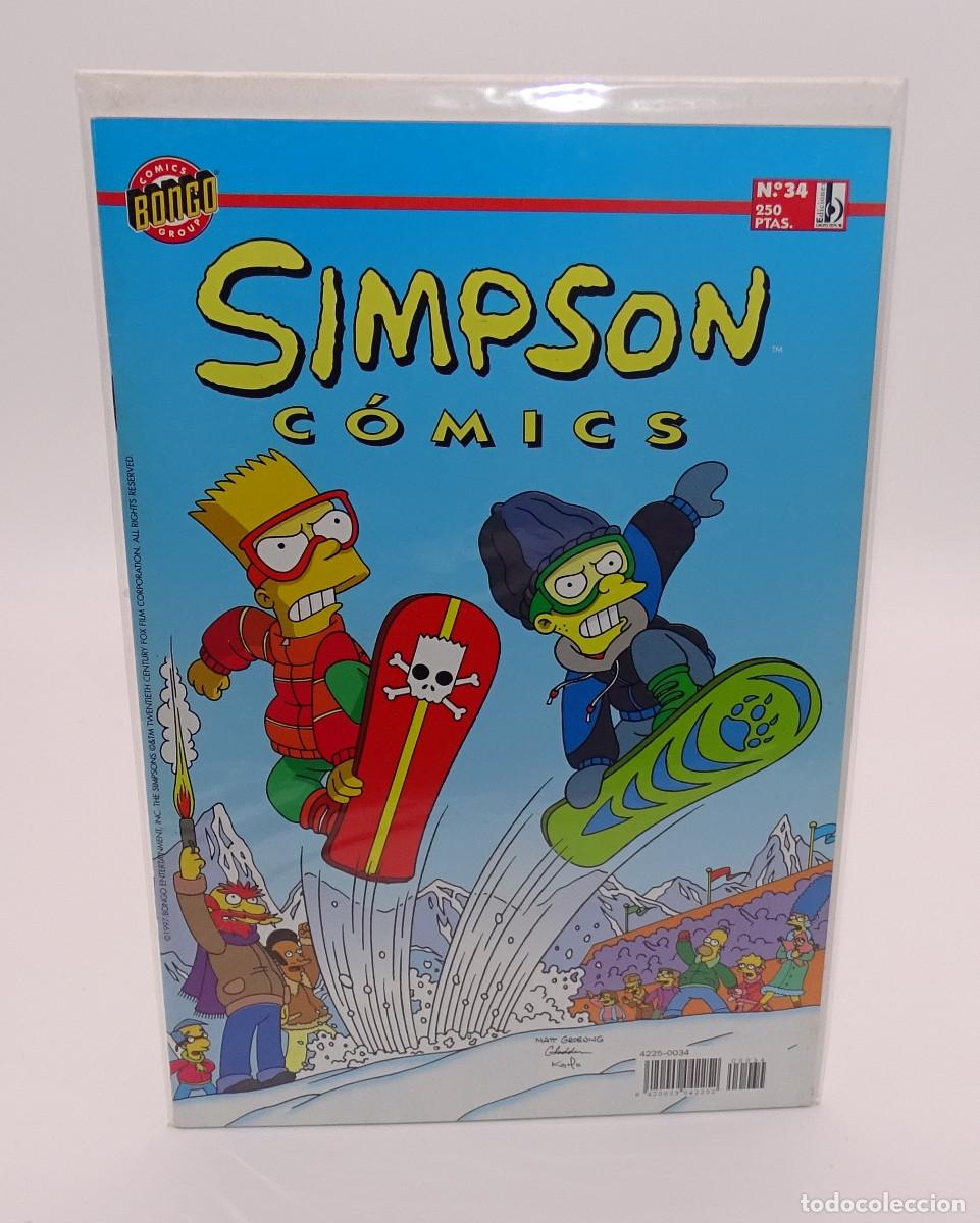 Tebeos: Comic - Bongo - Simpson Comics N&ordm; 34 - Foto 1