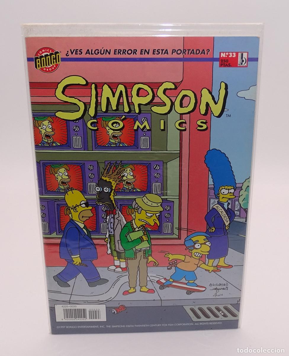 Tebeos: Comic - Bongo - Simpson Comics N&ordm; 33 - Foto 1