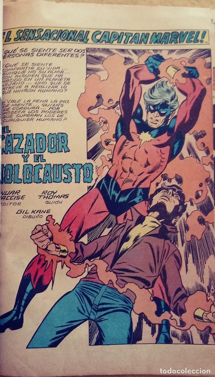 Tebeos: Capit&aacute;n Marvel 22 (1975 Macc Division) Captain Marvel 20 - Foto 2