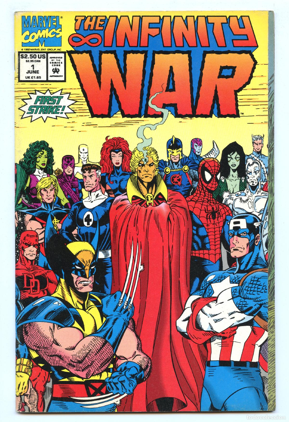 Tebeos: THE INFINITY WAR - Edici&oacute;n Original (Marvel, 1992) - Foto 1