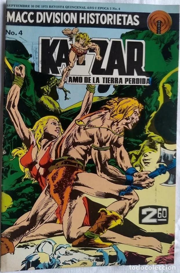 Tebeos: Ka-Zar 4 (1975 Macc Division) - Foto 1