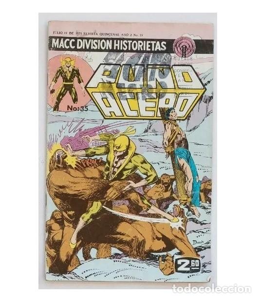 Tebeos: Pu&ntilde;o de Acero 35 (1975 Macc Division) - Foto 1