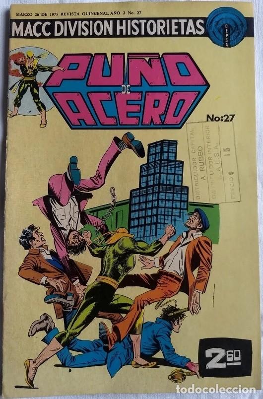 Tebeos: Pu&ntilde;o de Acero 27 (1975 Macc Division) - Foto 1