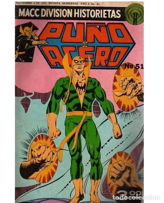 Tebeos: Pu&ntilde;o de Acero 51 (1975 Macc Division) - Foto 1