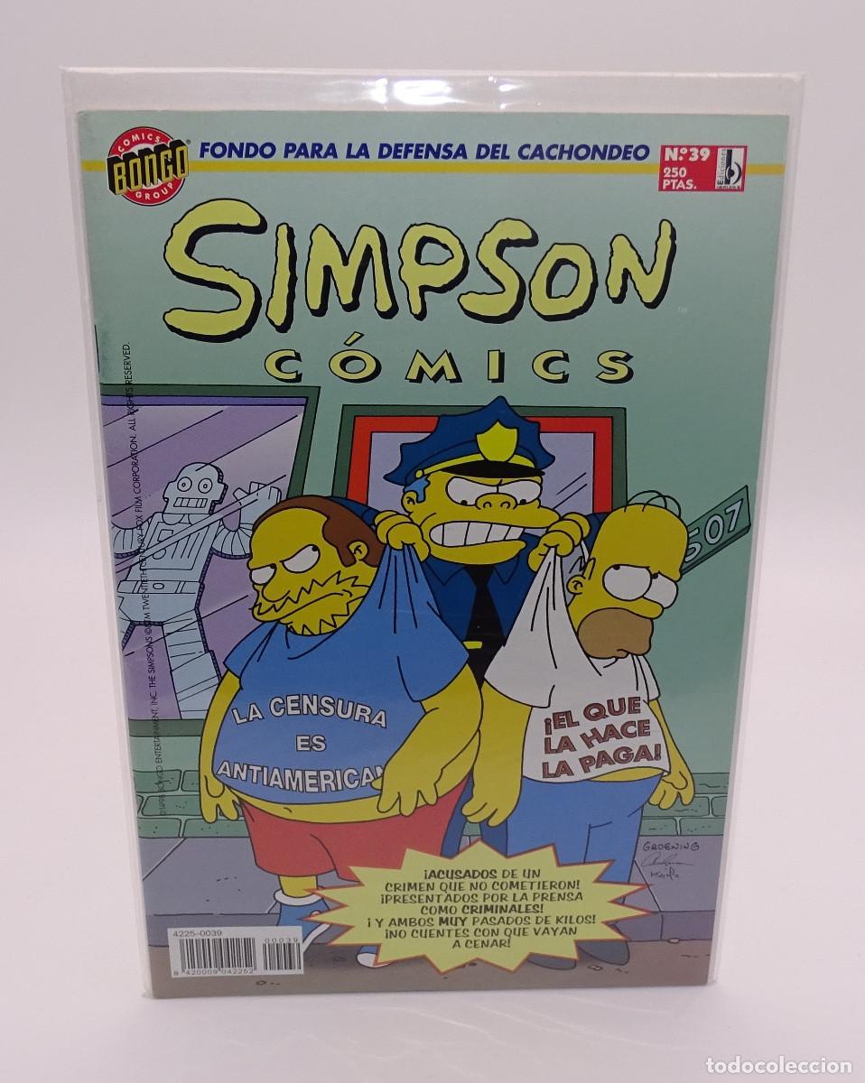Tebeos: Comic - Bongo - Simpson Comics N&ordm; 39 - Foto 1