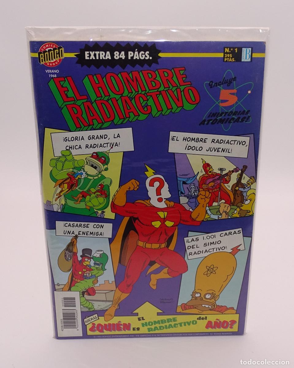 Tebeos: Comic - Bongo - Simpson Comics El hombre radiactivo N&ordm; 1 - Foto 1