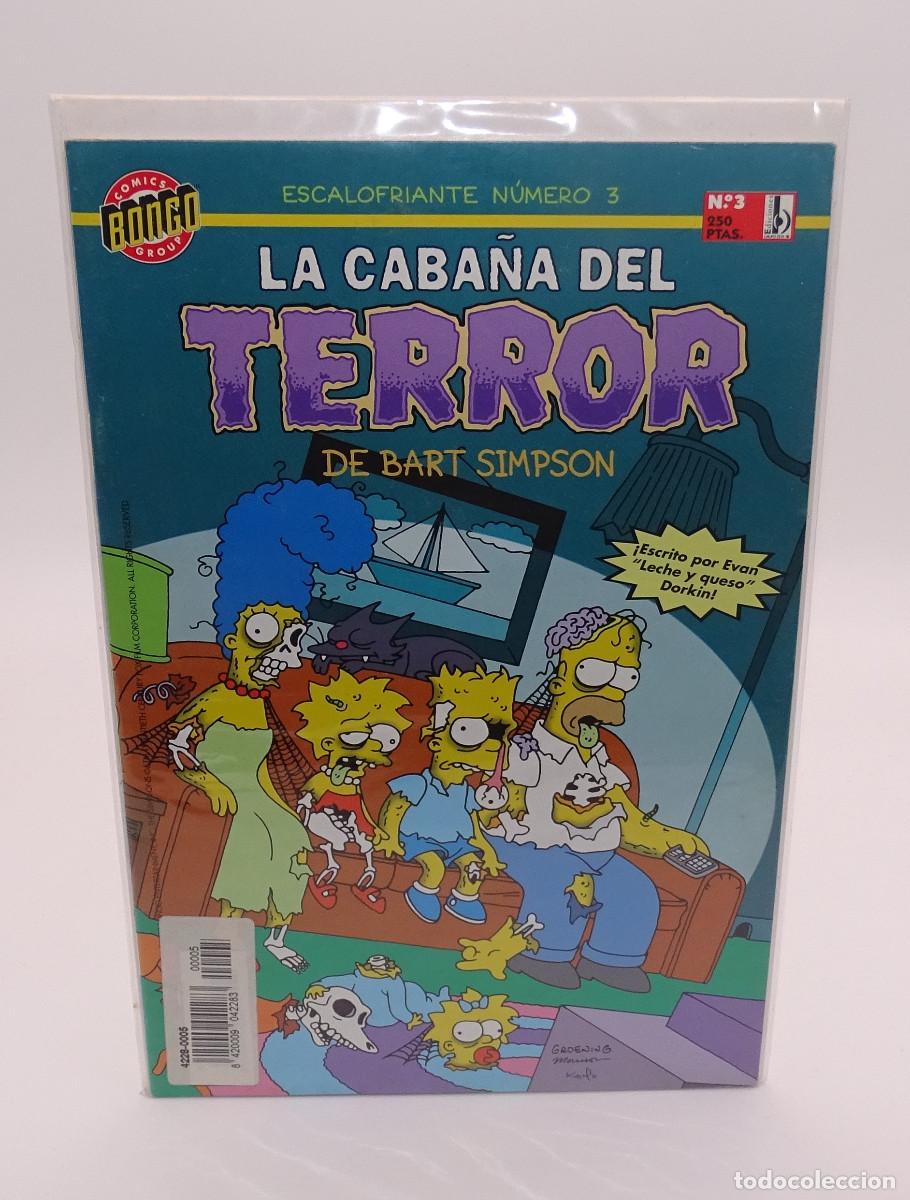 Tebeos: Comic - Bongo - Simpson Comics - La caba&ntilde;a del terror N&ordm; 3 - Foto 1
