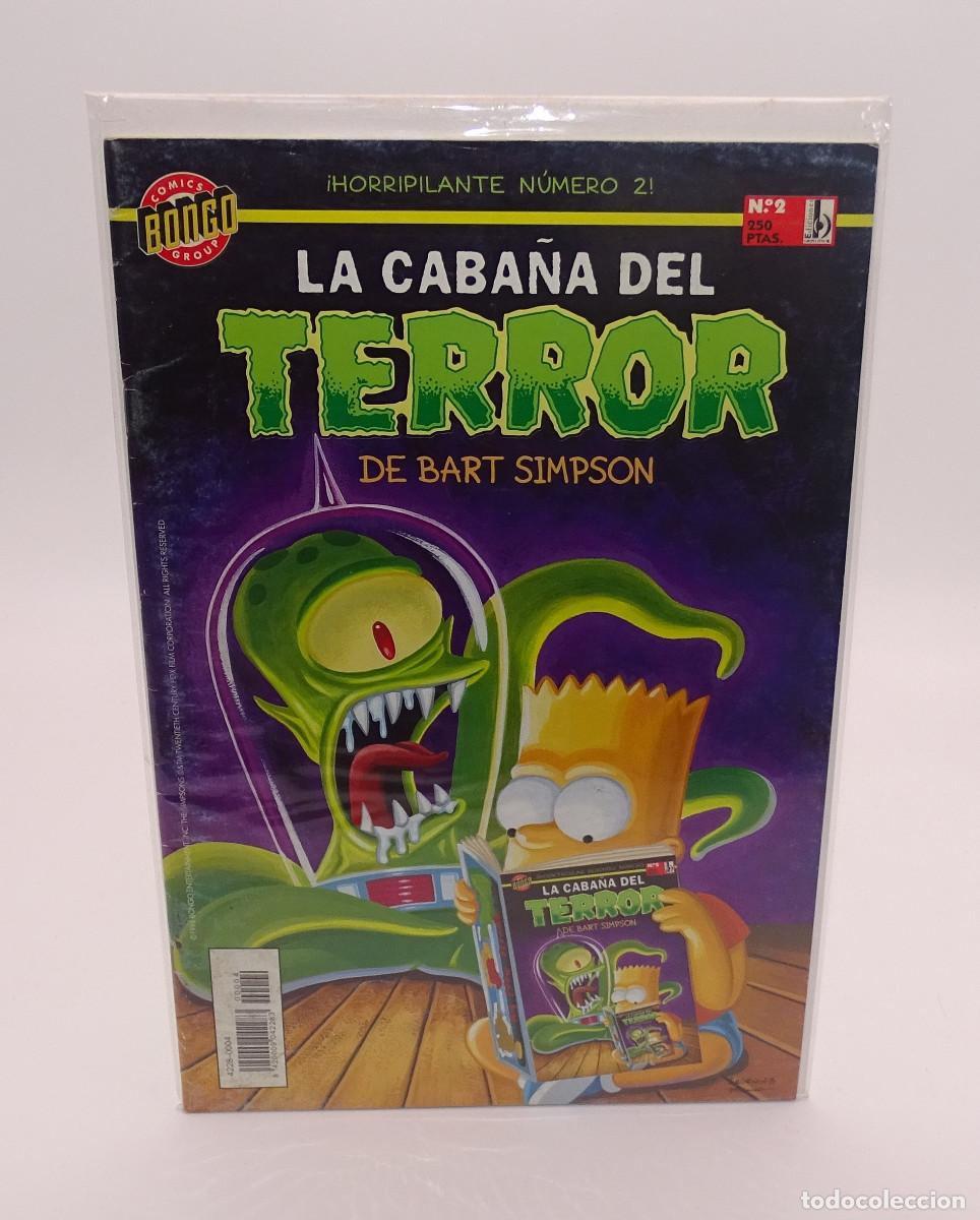 Tebeos: Comic - Bongo - Simpson Comics - La caba&ntilde;a del terror N&ordm; 2 - Foto 1
