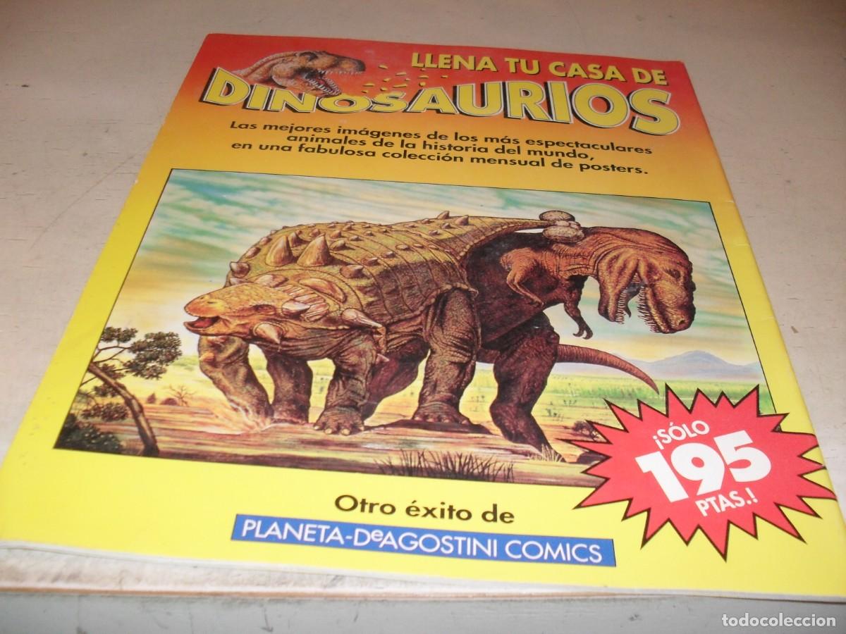 Tebeos: FASCICULO,CON COMIC,DINOSAURIOS N&ordm; 16,EDITA PLANETA DE AGOSTINI,1993 - Foto 2