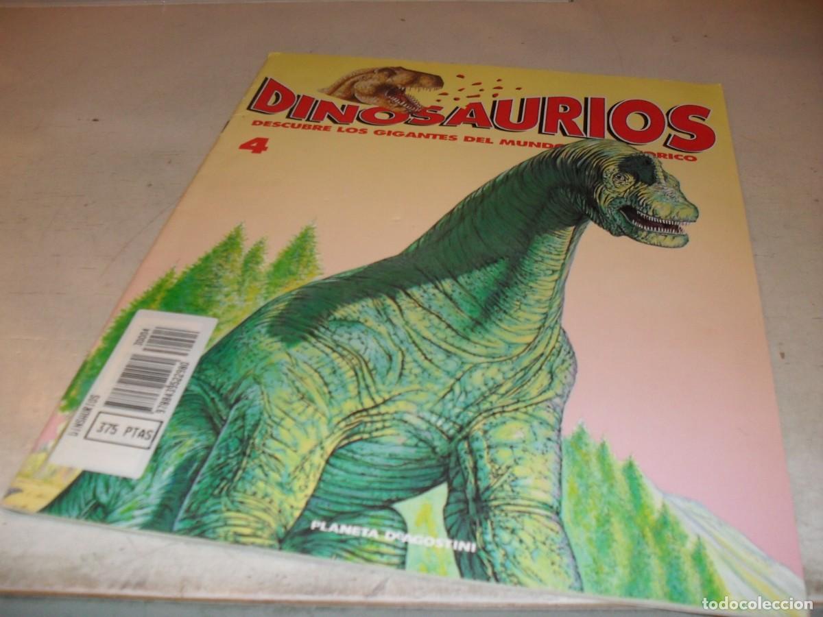 Tebeos: FASCICULO,CON COMIC,DINOSAURIOS N&ordm; 4,EDITA PLANETA DE AGOSTINI,1993 - Foto 1