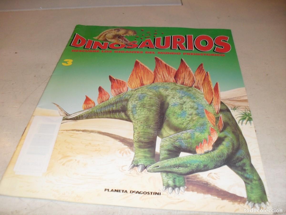 Tebeos: FASCICULO,CON COMIC,DINOSAURIOS N&ordm; 3,EDITA PLANETA DE AGOSTINI,1993 - Foto 1