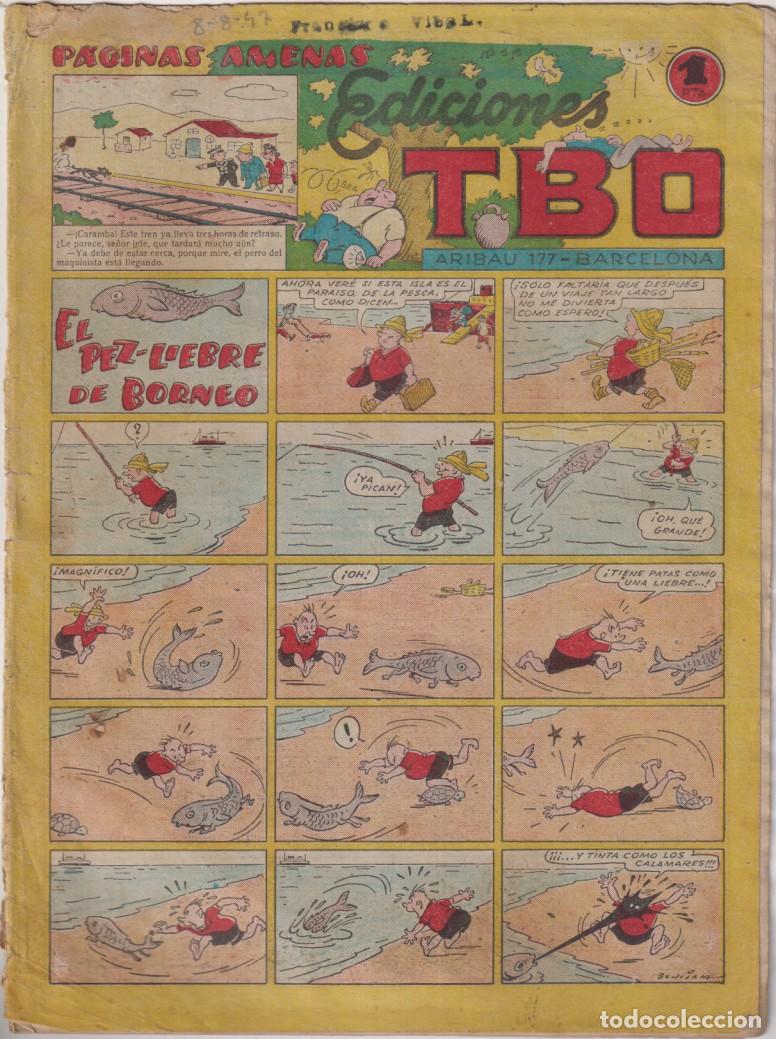 Tebeos: TBO. Serie sin Numerar. El Pez liebre de Borneo. (44-45) - Foto 1
