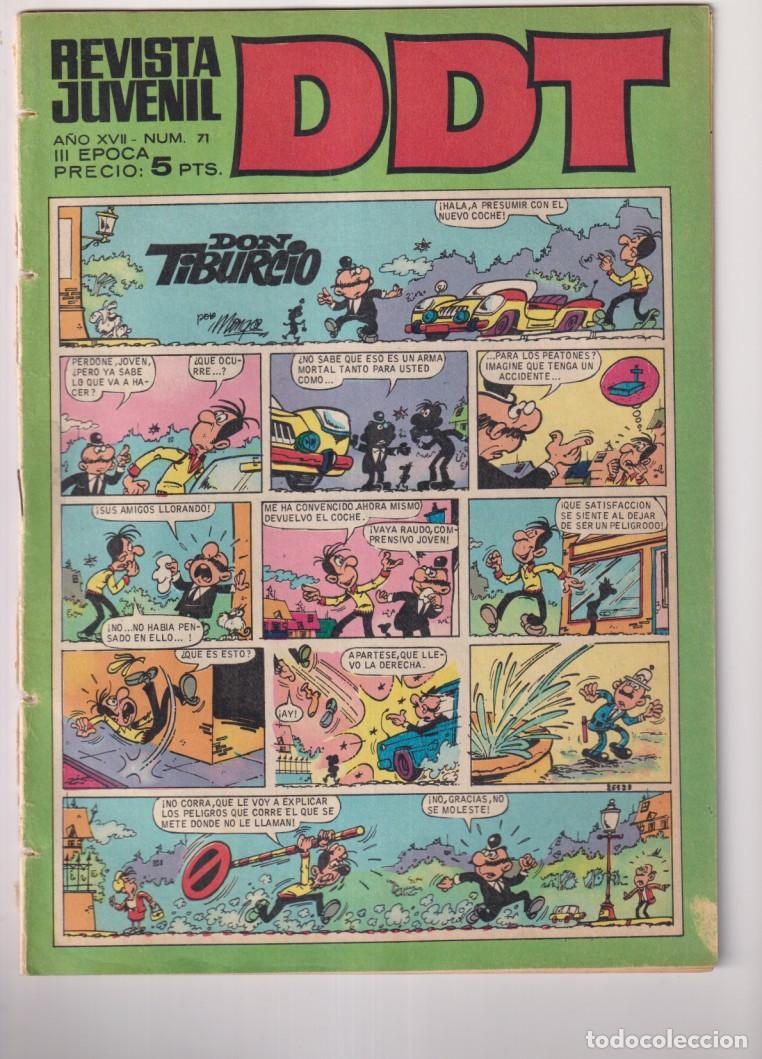 Tebeos: DDT n&ordm; 71. Bruguera - Foto 1