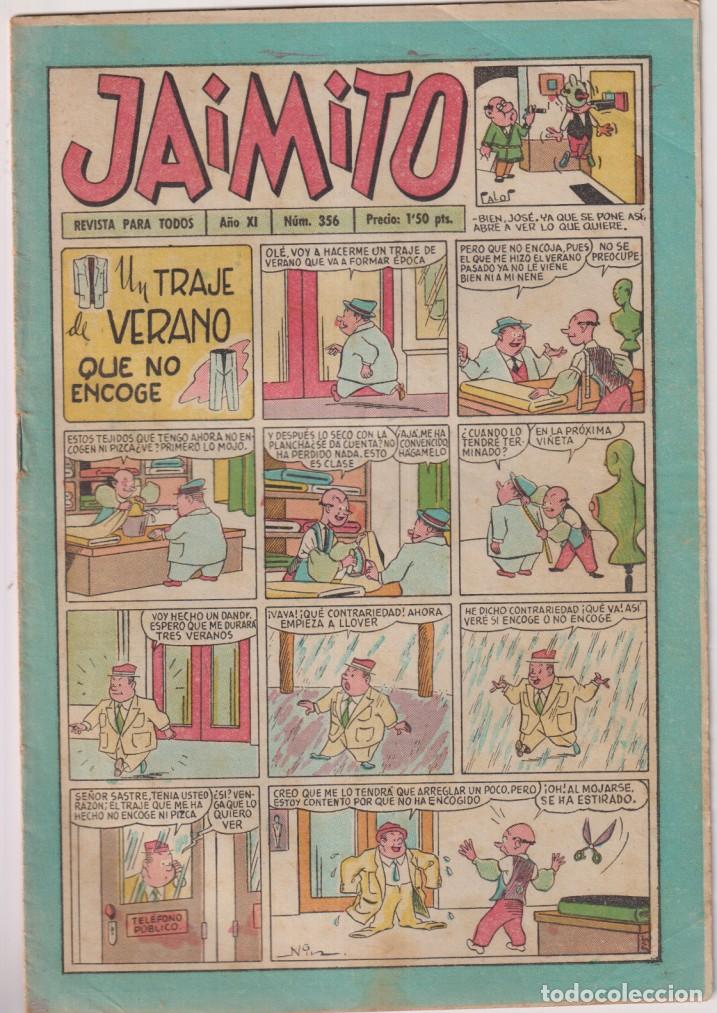 Tebeos: Jaimito n&ordm; 356. Valenciana - Foto 1