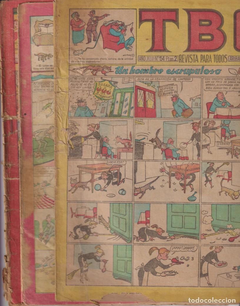 Tebeos: TBO. Lote de 3 ejemplares: 122, 154, 164 - Foto 1