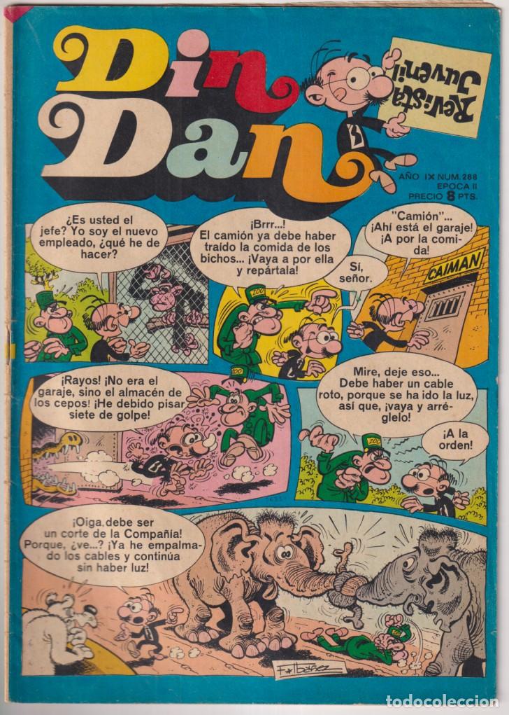 Tebeos: Din Dan n&ordm; 288. Bruguera - Foto 1